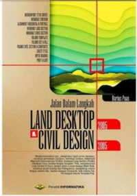Jalan dalam langkah land destop dan civil design