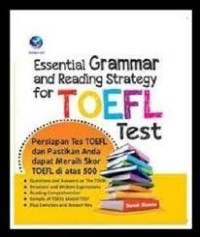 Essential Grammar And Reading Strategy For Toefl Test