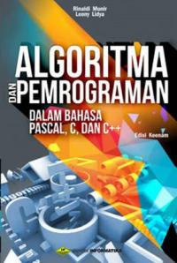 Algoritma da pemrogaman dalam bahasa pascal,C dan C++