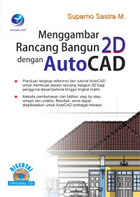 Menggambar Rancang Bangun 2D dengan AutoCAD+cd