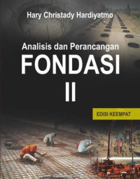 Analisis dan Perencanaan Fondasi II
