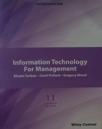 Information Technology For Management