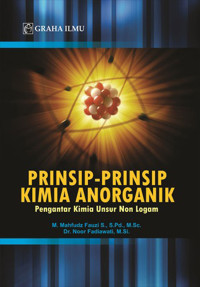 Prinsip-prinsip Kimia Anorganik; Pengantar Kimia Unsur Non  Logam