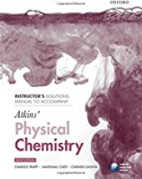 Image of Instructors Solution to Accompany Physical Chemistry