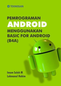 Pemrogaman android menggunakan basic for android (B4A)