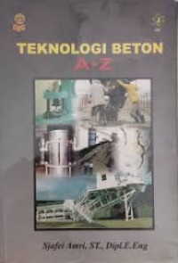 Teknologi beton  A-Z