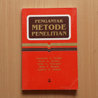 Pengantar metode penelitian