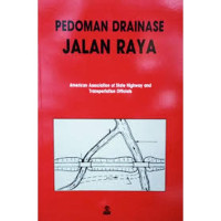 Pedoman drainase jalan raya : American association of state...