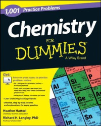 Image of 1001 Practice Problems Chemistry for Dummies