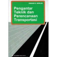 Image of Pengantar teknik dan perencanaan transportasi