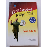 Cara Gampang Belajar toefl  ( grammar 1 )