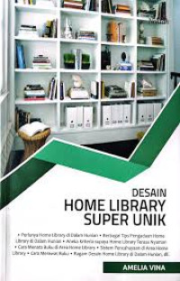 Desain Home Library Super Unik