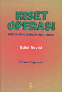 Riset Operasi : untuk Pengambilan Keputusan ad rev