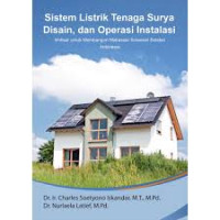 Sistem Listrik Tenaga Surya disain, dan Operasion Instalasi Ikhtisar untuk Membangun Makassar Sulawesi Selatan Indonesia