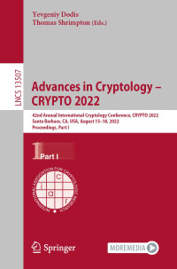 Image of Advances In Cryptology part 1