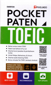 Pocket Paten TOEIC