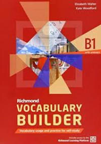 Image of Vocabulary Builder B1 with Answers